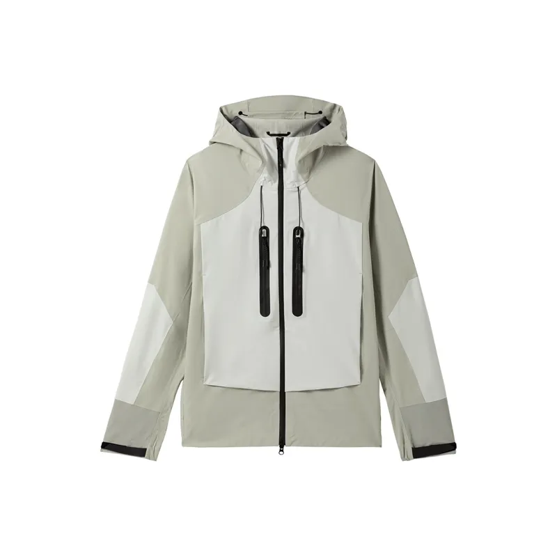 Ellesse Hiking Outdoor Adventure Waterproof, Abrasion Resistant, Water Repellent Windbreaker Jacket Unisex Khaki Green-0