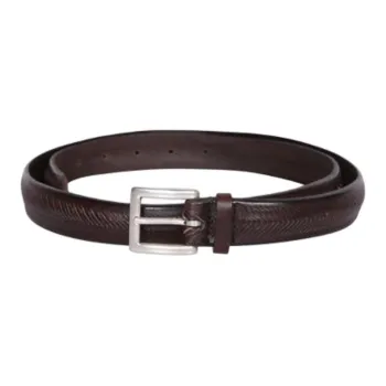Orciani Laser cut Leather Belt