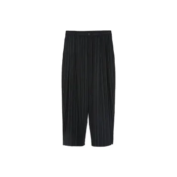 CROQUIS Casual Pants Unisex 010 Mixed Black