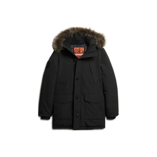 SUPERDRY Parka Coats Men's Black