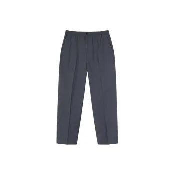 Stussy Suit Trousers Men Gray Black
