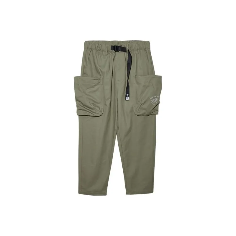 New Era Casual Pants Unisex Dark Green-0