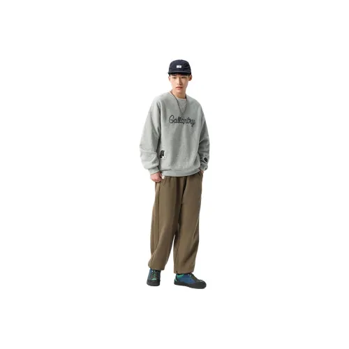 GOLDLION G+ Casual Pants Unisex Khaki Green