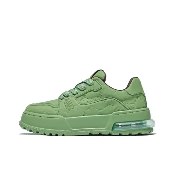 MOERBAI Lava Series Height Increasing Low Top Casual Shoes Men's Green