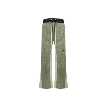 Askyurself Casual Pants Unisex Army Green