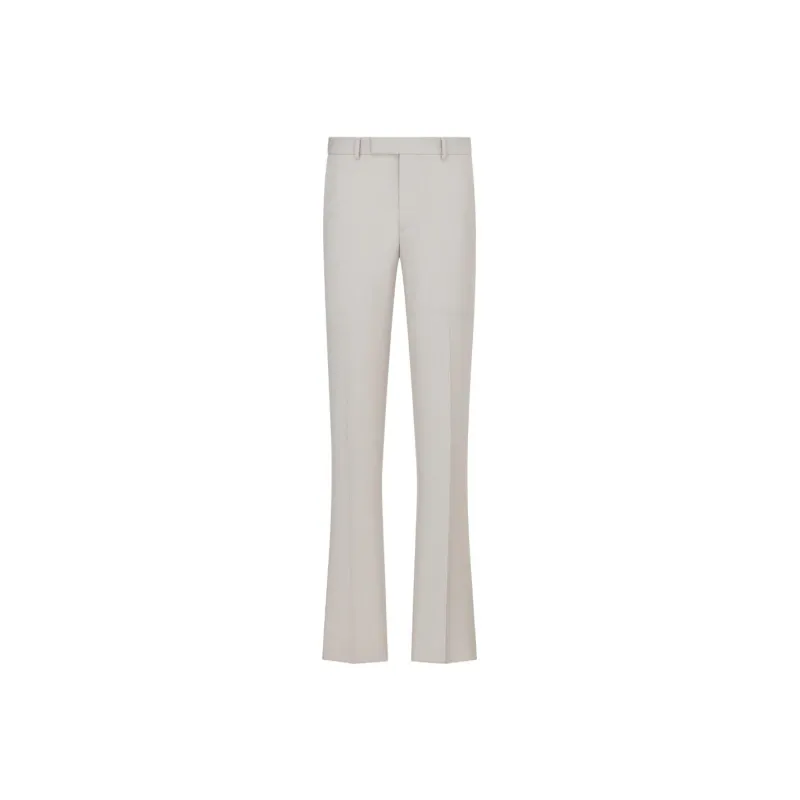 DIOR Suit Trousers Men White-0
