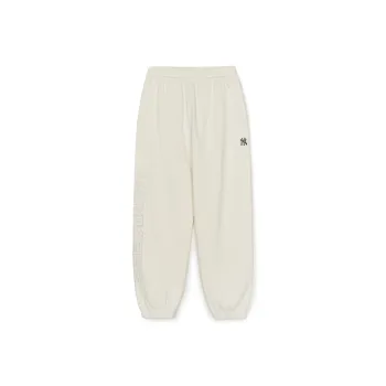 MLB New York Yankees Knitted Sweatpants Unisex Ecru