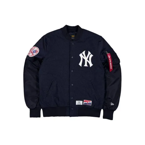 New Era x MLB Jackets Coats Men's Marine Blue