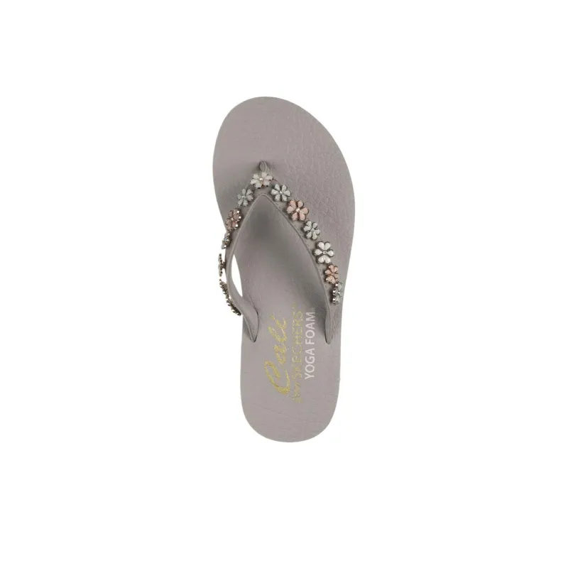 Skechers Flip Flops Women's Gray-3