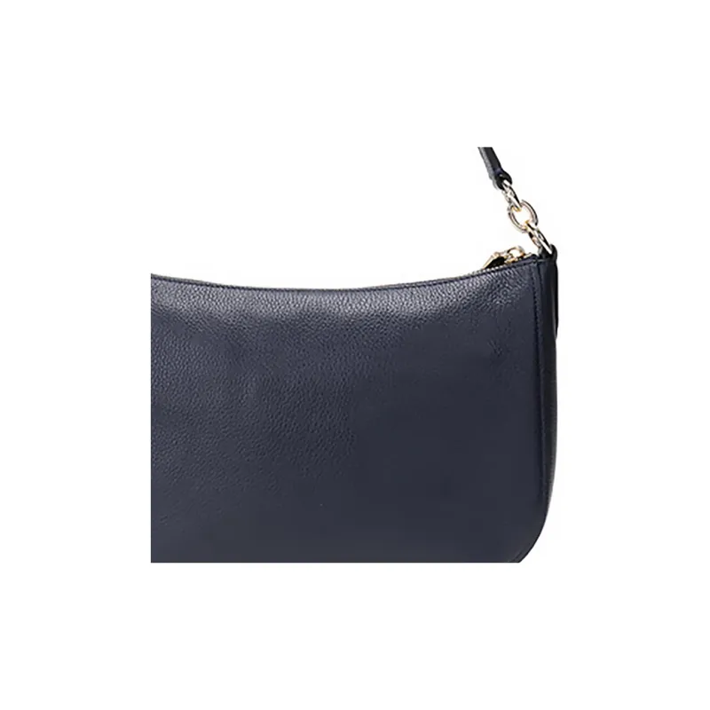 COACH Chelsea Leather Portable Crossbody Bag, Shoulder Bag Medium Size Women's Dark Blue-3