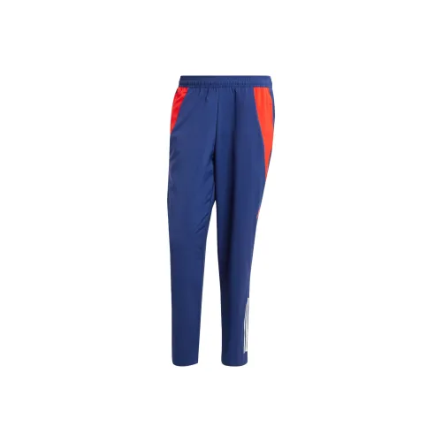 Adidas SS24 Knitted Sports Pants Men's Blue