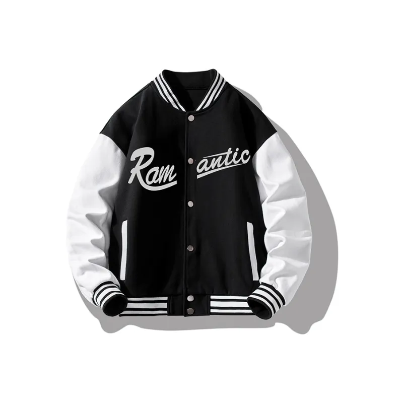 Small Columns Under The Sea Baseball Jacket Unisex-4