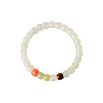 Survival Hetian Jade Bracelets White Jade Women's