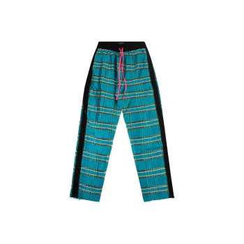 AMIRI SS24 Knitted Sports Pants Men's Blue