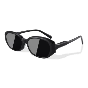 SUYAN Plate Frame Cat Eye Sunglasses Unisex
