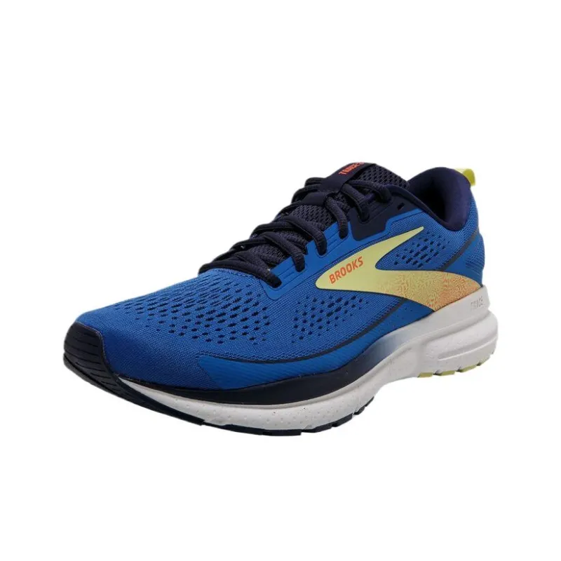 Brooks Trace 3 Blue Peacoat Yellow-2