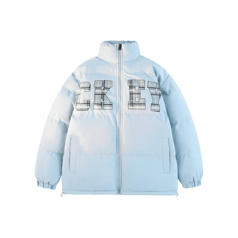 CRUSH KEY Puffer Jackets Unisex-11