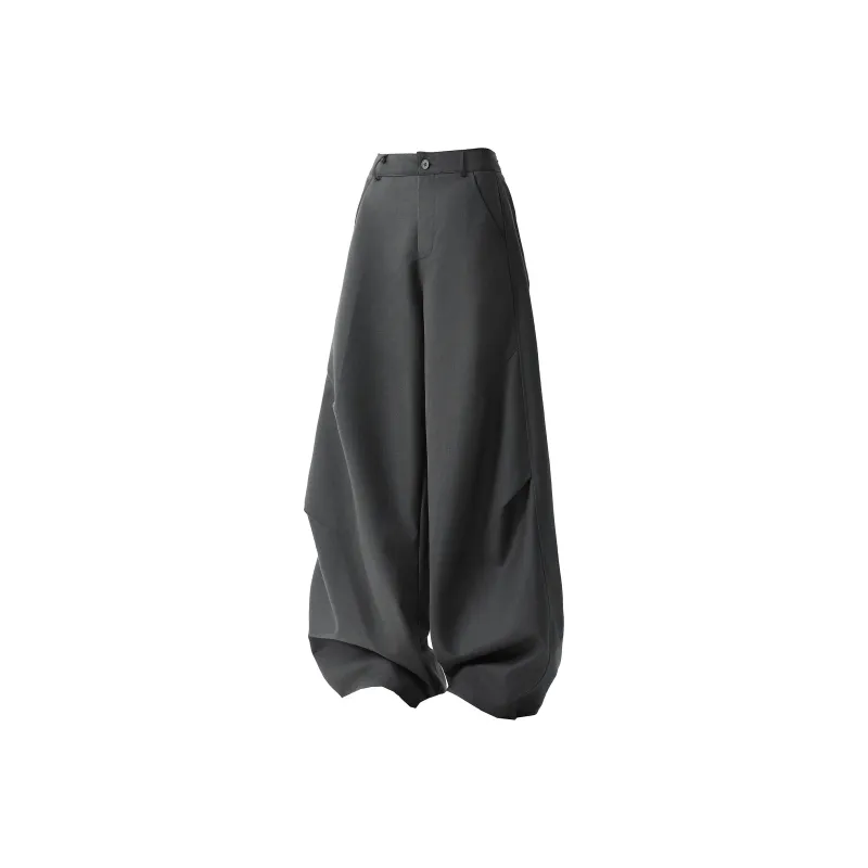 WKOOG Casual Pants Unisex Gray-1