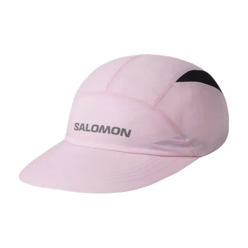 SALOMON Nylon Baseball Caps Unisex Pink