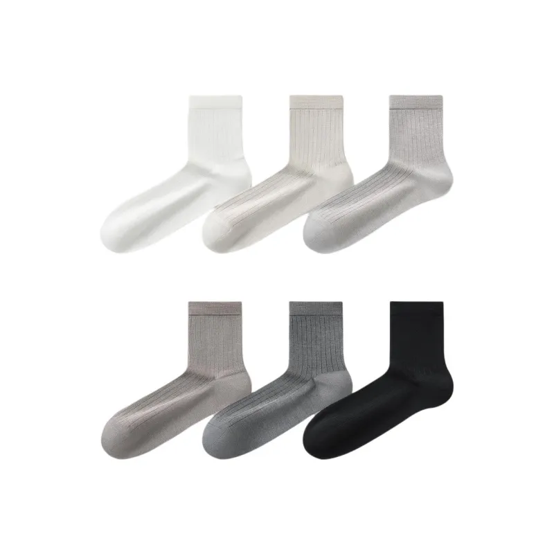 Temooues Mid Calf Socks Men's Combo Set-15