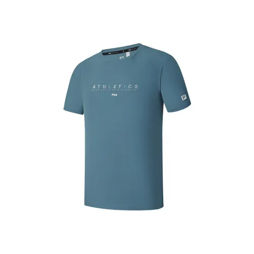 FILA AthleticsFitness Collection T Shirt Men's Blue Duck Edge DB