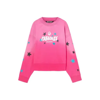 PALM ANGELS Paradise Palm Crewneck Sweatshirt