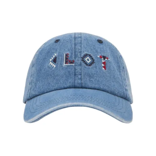 CLOT Cotton Baseball Caps Unisex Blue
