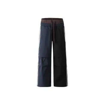 YINLEI Casual Pants Unisex Black