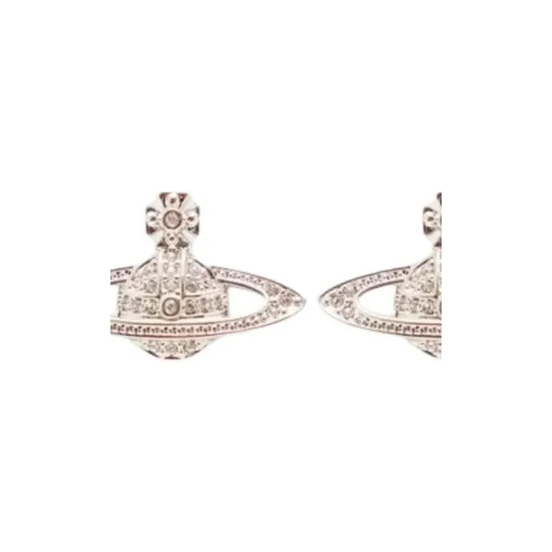 Vivienne Westwood Stud Earrings Unisex Pink-1