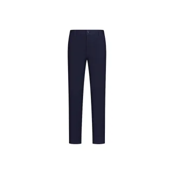 DEGRE ZERO Casual Pants Men's Navy Blue