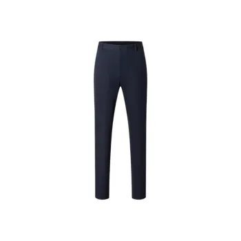 DEGRE ZERO Casual Pants Men's Navy Blue