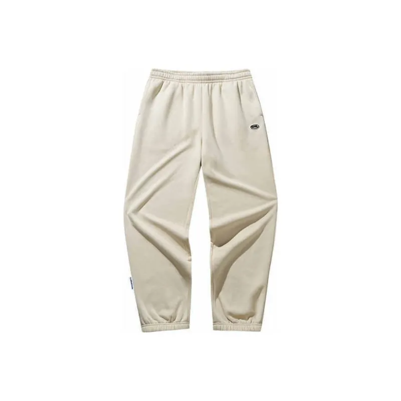 Anta Knitted Sweatpants Unisex Light Smoke Gray-0