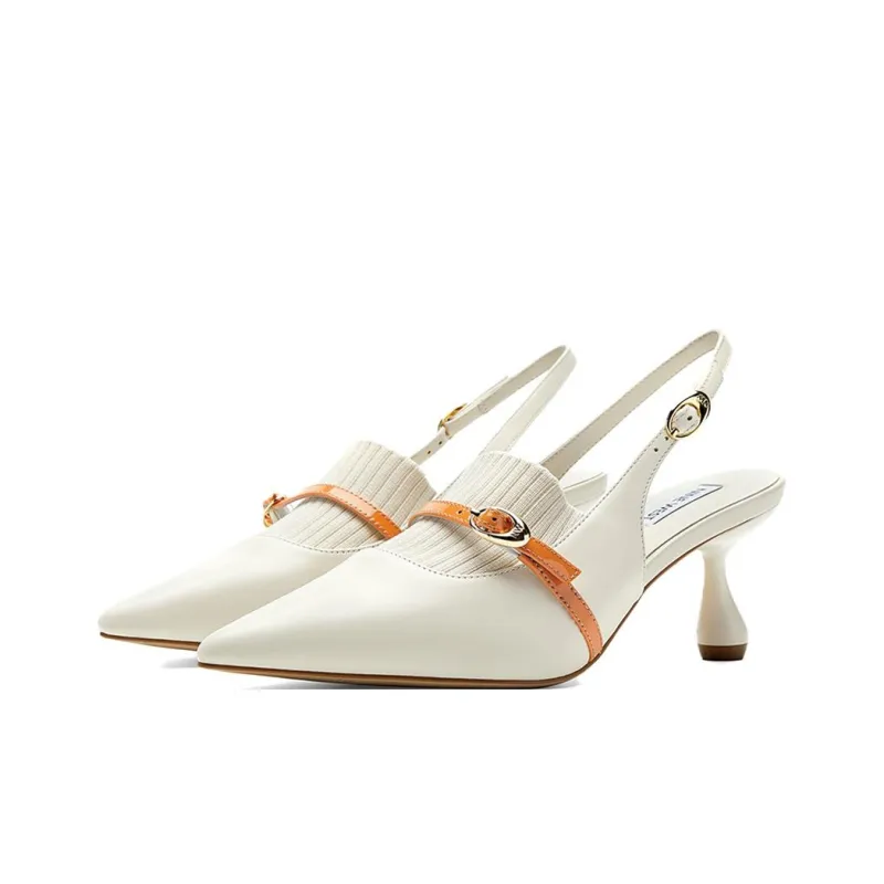NINE WEST Cone Heel High Heels 6.5cm Women's-8