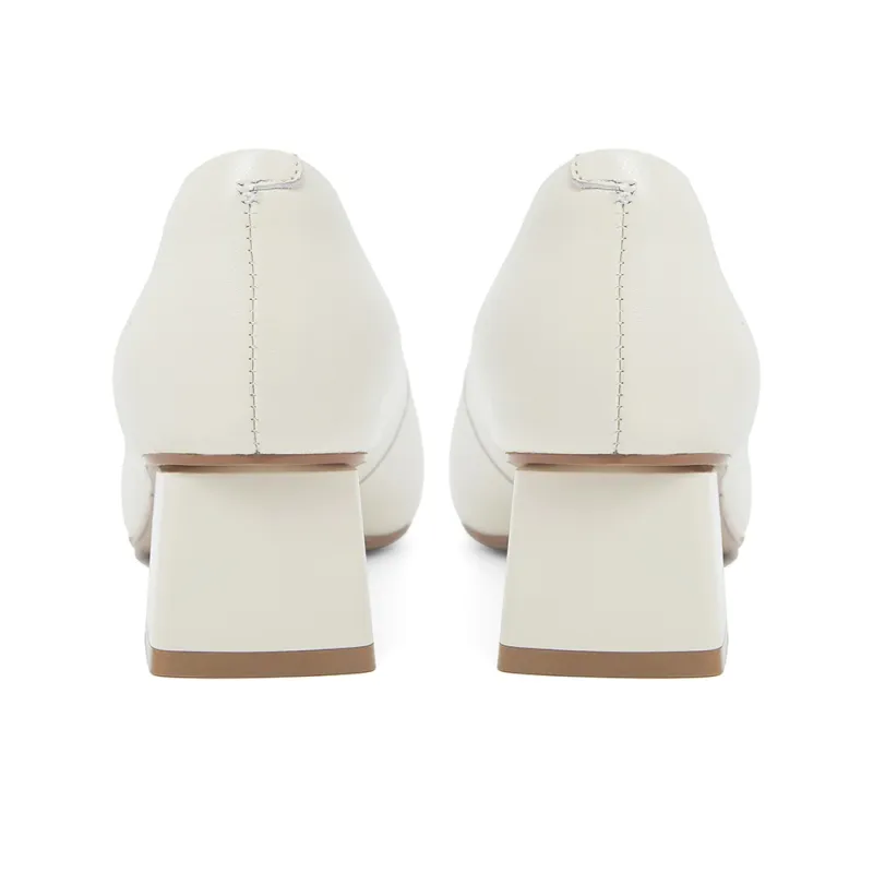 COMELY High Heels Women's Cream White, Creamy Apricot, Elegant Black-4