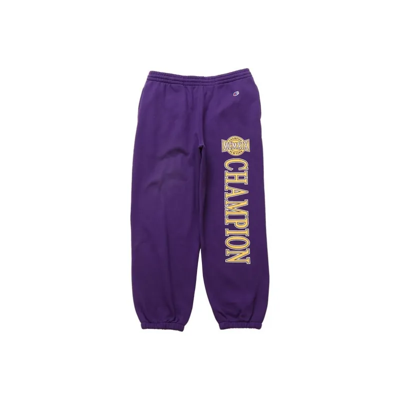 Champion FW24 Knitted Sweatpants Unisex Dark Purple-0