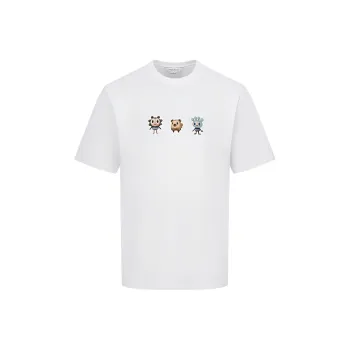 URBAN REVIVO T Shirt Men's Raw White
