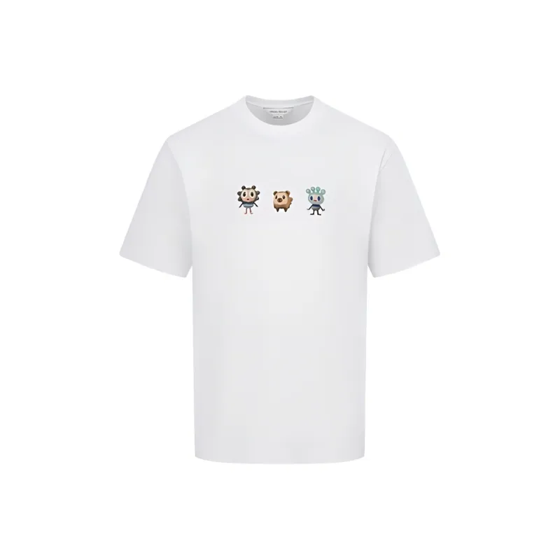 URBAN REVIVO T Shirt Men's Raw White-0