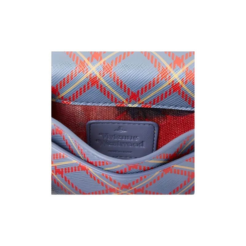 Vivienne Westwood Plaid Wallet Women's Multicolor-4