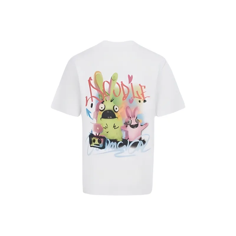 URBAN REVIVO T Shirt Men's Raw White-1