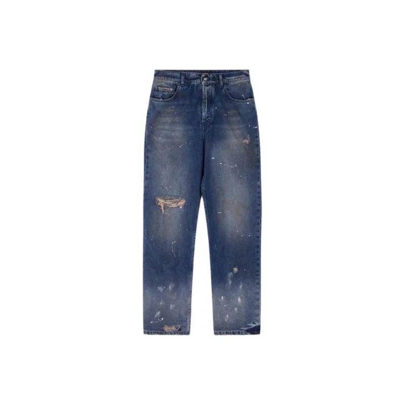 Barrow Paint splatter Jeans-0