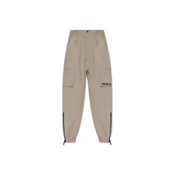 DSQUARED 2 Logo Printed Tapered Cargo Trousers