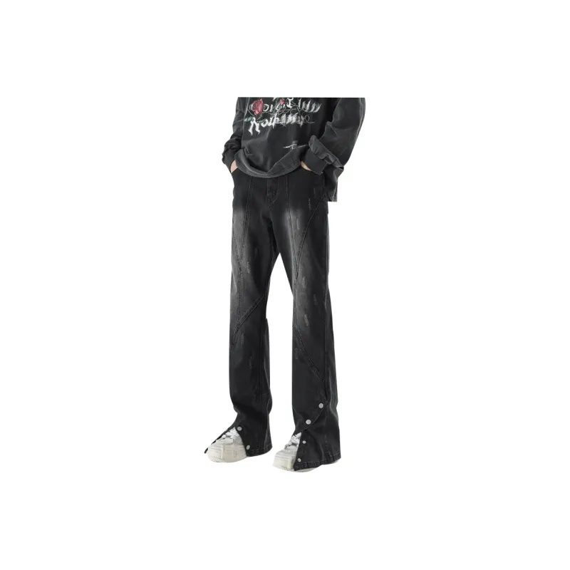 Humanism 1986 Summer Jeans Unisex Black-0