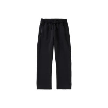 Champion FW24 Knitted Sports Pants Unisex Beige Black