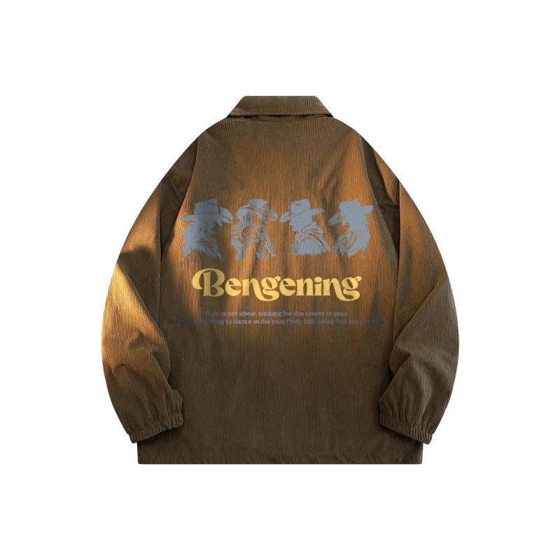 BENGEN Jackets Coats Unisex Black-10