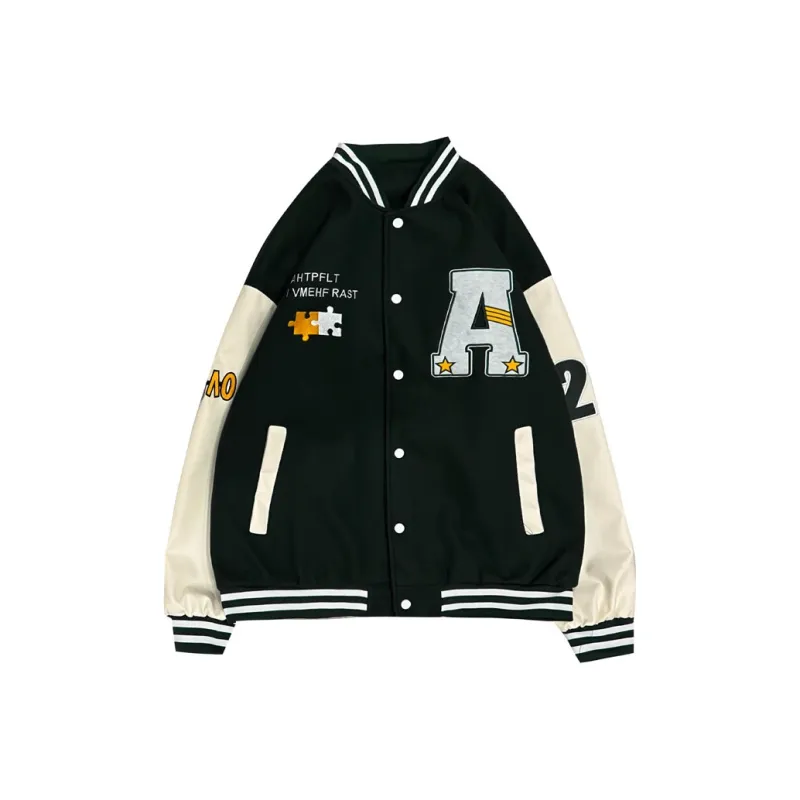 WELTER EXPERIMENT Baseball Jacket Unisex-0