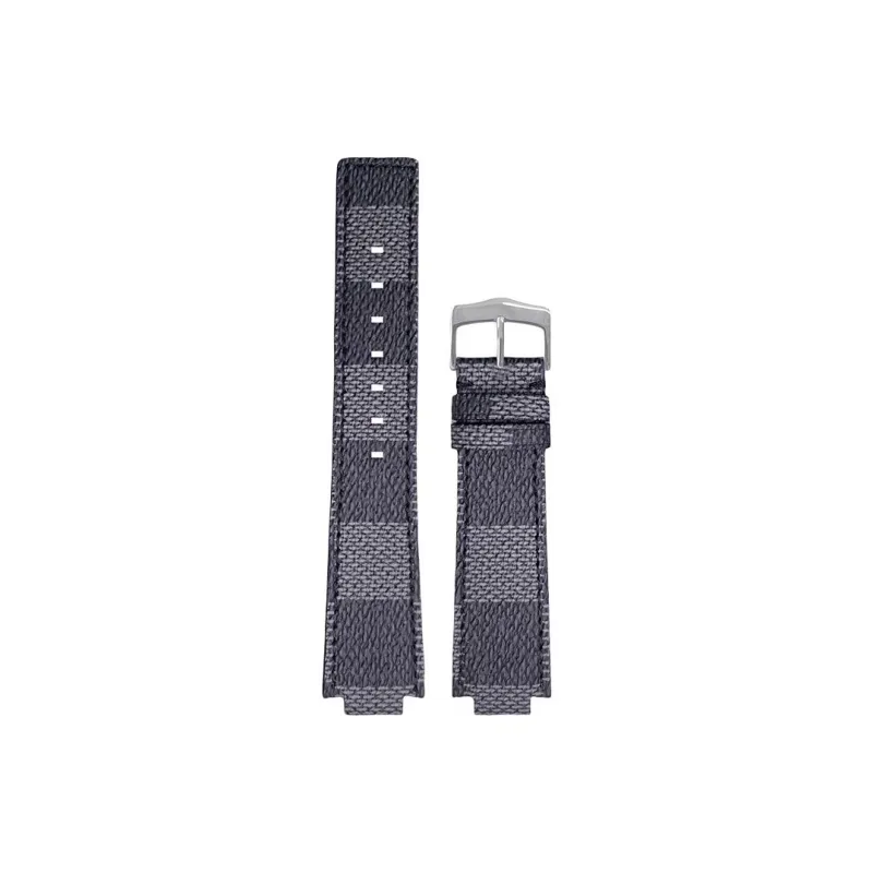 Yuloran LV Compatibility Watch Band Genuine Leather Material-4