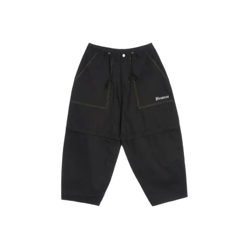 PLEASURES Casual Pants Men's Black-0