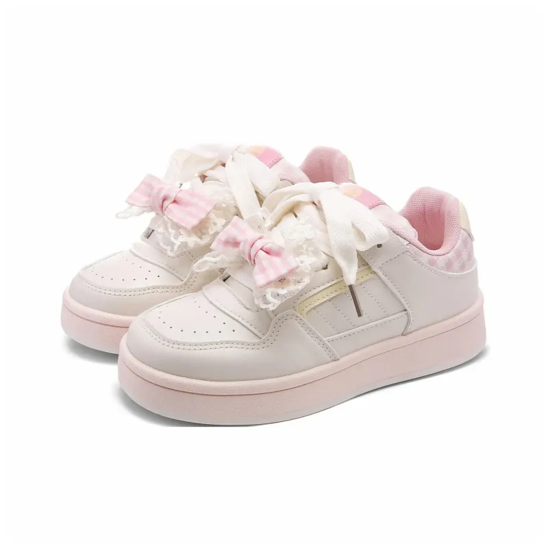 ABCIO Slip Resistant Waterproof Abrasion Resistant Height Increasing Low Top Skateboard Shoes Women's-2