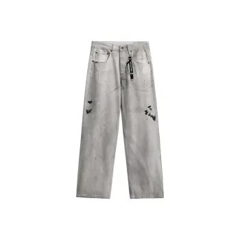 *EVAE+MOB Jeans Unisex Dirty White