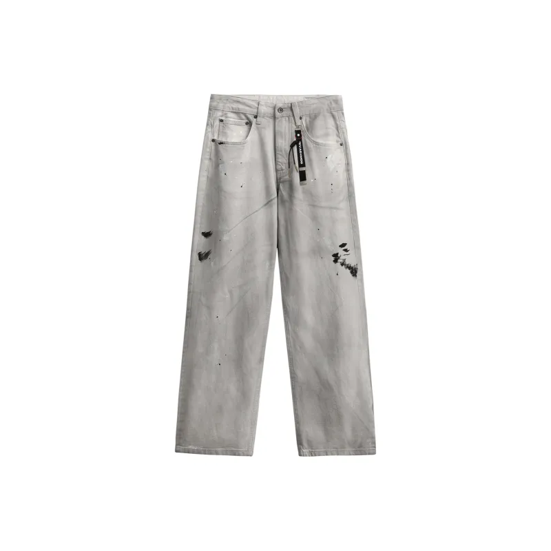 *EVAE+MOB Jeans Unisex Dirty White-0